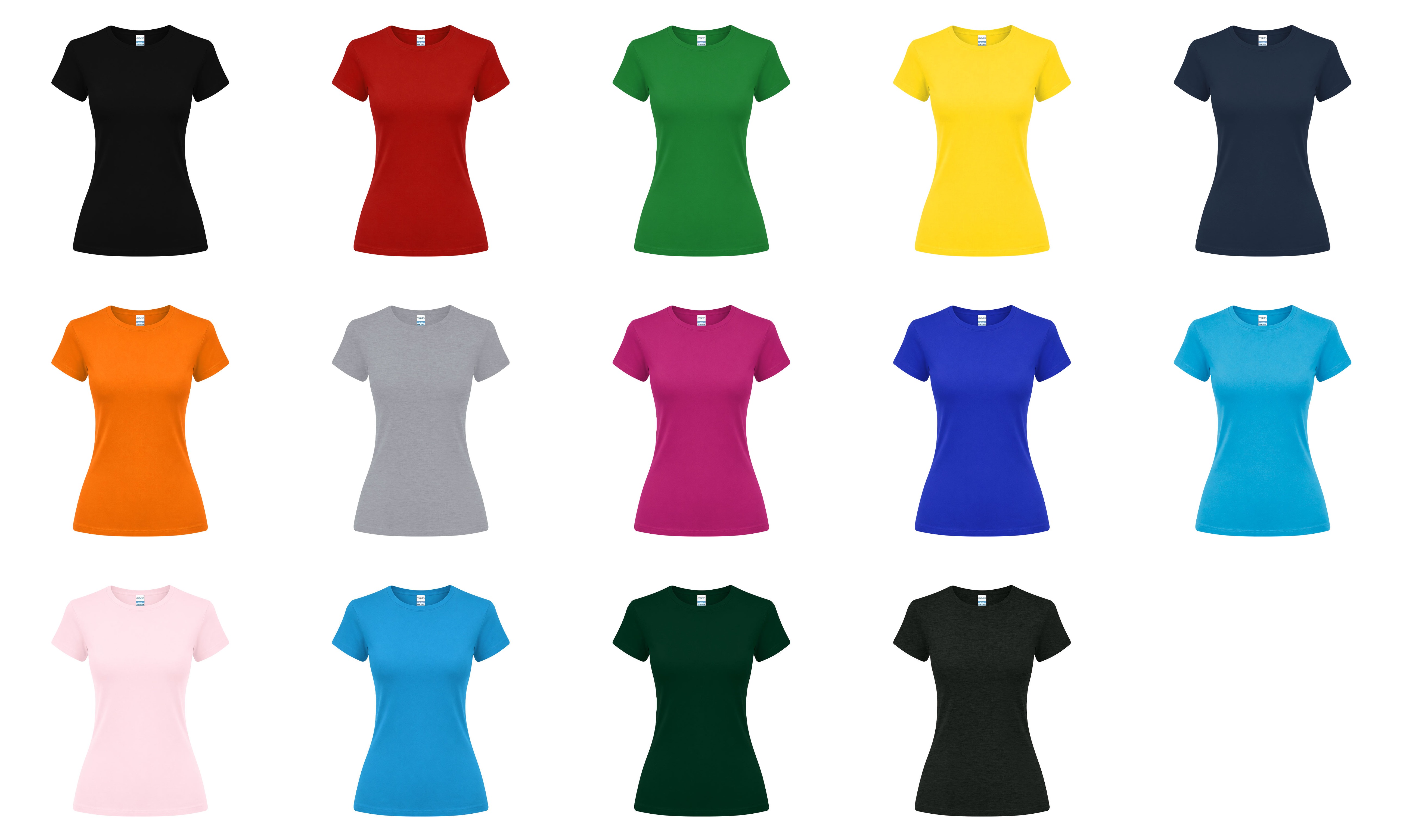 Camiseta Mujer Color Epika AMARILLO